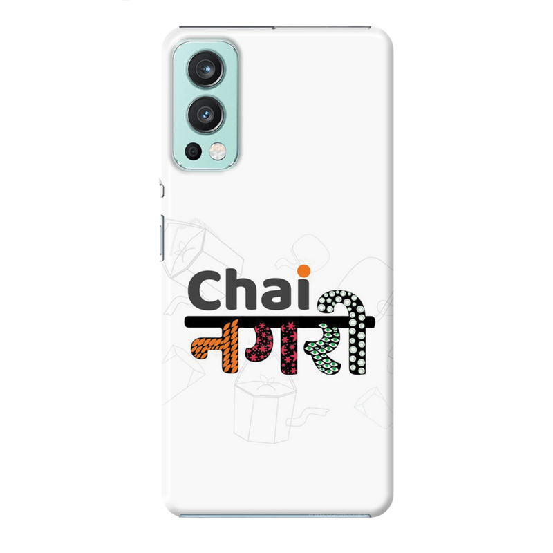 Chai Nagri Printed Slim Cases and Cover for OnePlus Nord 2