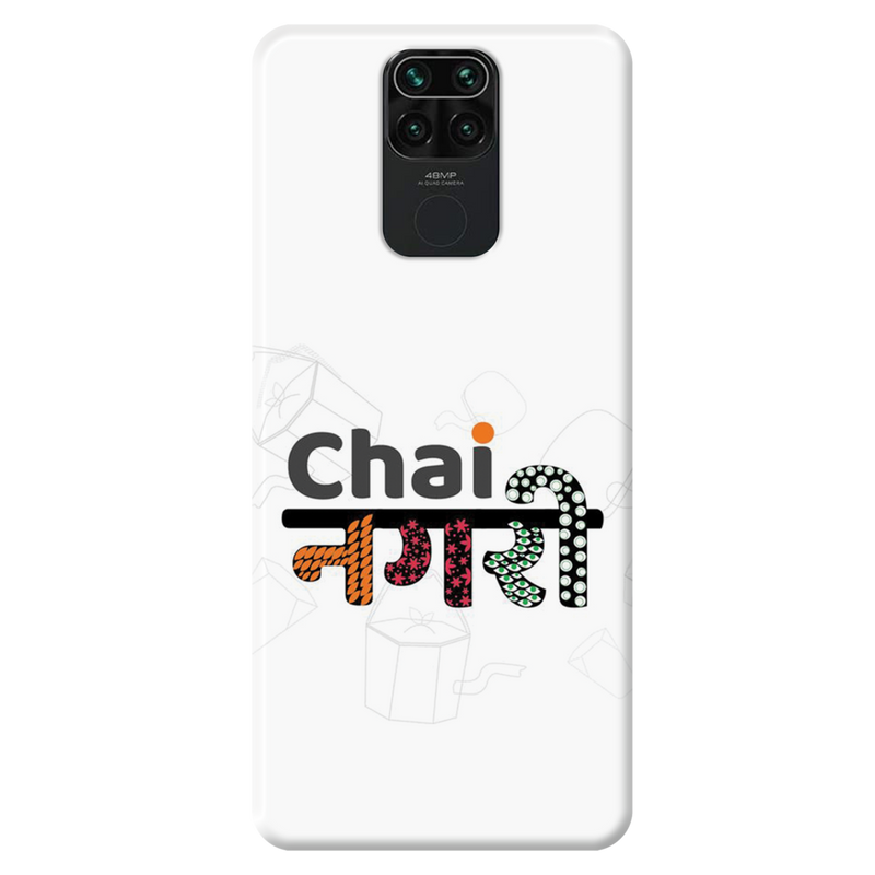 Chai Nagri Printed Slim Cases and Cover for Redmi Note 9