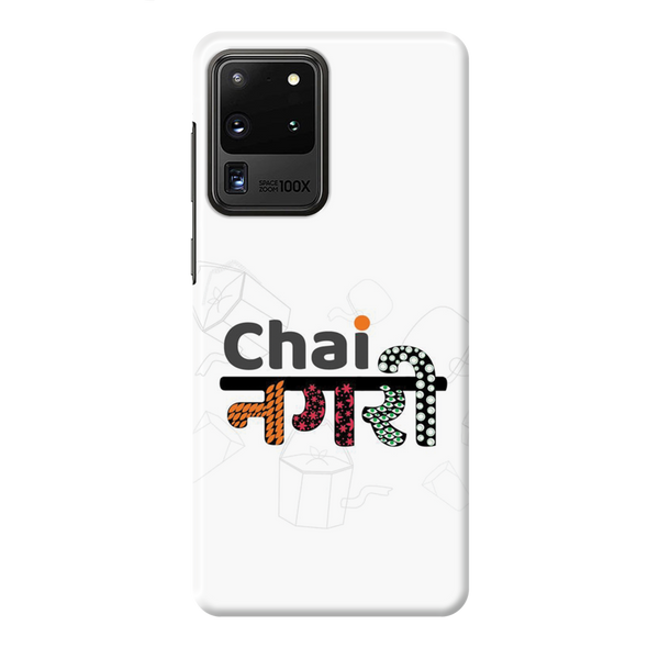 Chai Nagri Printed Slim Cases and Cover for Galaxy S20 Ultra