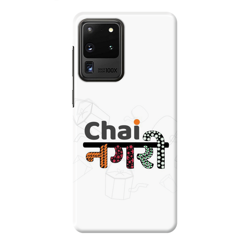 Chai Nagri Printed Slim Cases and Cover for Galaxy S20 Ultra
