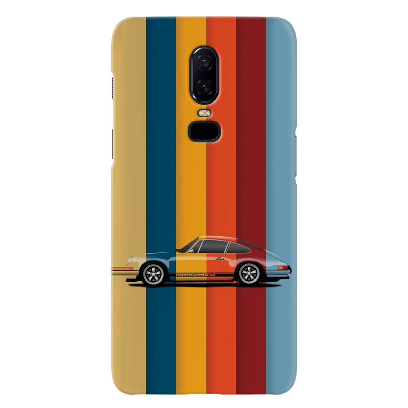Vintage car Printed Slim Cases and Cover for OnePlus 6