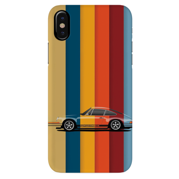 Vintage car Printed Slim Cases and Cover for iPhone X