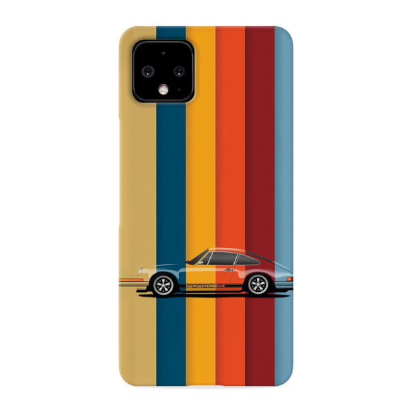 Vintage car Printed Slim Cases and Cover for Pixel 4