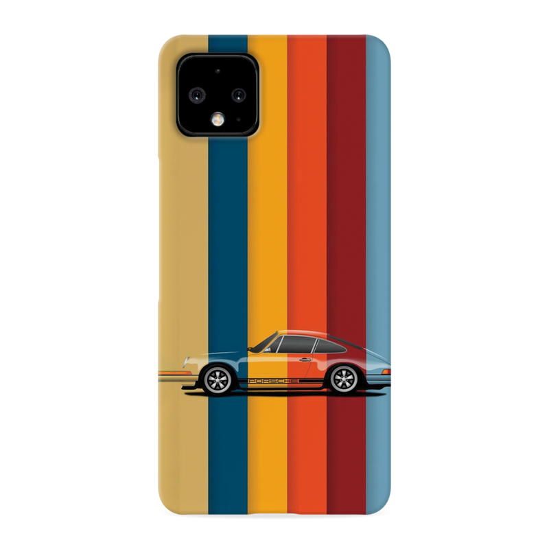 Vintage car Printed Slim Cases and Cover for Pixel 4