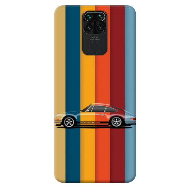 Vintage car Printed Slim Cases and Cover for Redmi Note 9