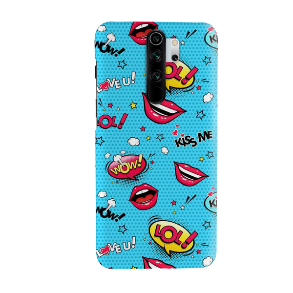 Kiss me Printed Slim Cases and Cover for Redmi Note 8 Pro