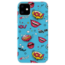 Kiss me Printed Slim Cases and Cover for iPhone 11