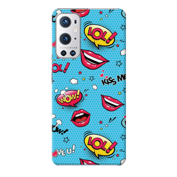 Kiss me Printed Slim Cases and Cover for OnePlus 9R