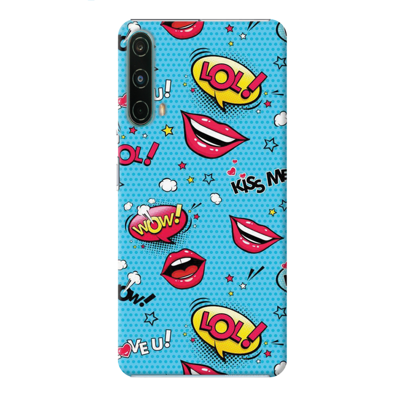 Kiss me Printed Slim Cases and Cover for OnePlus Nord CE 5G