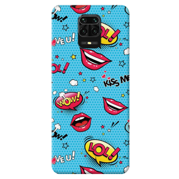 Kiss me Printed Slim Cases and Cover for Redmi Note 9 Pro Max