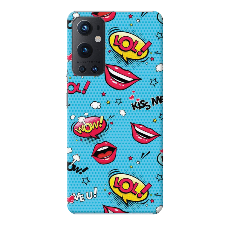 Kiss me Printed Slim Cases and Cover for OnePlus 9 Pro
