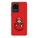 Mario Printed Slim Cases and Cover for Galaxy S20 Ultra