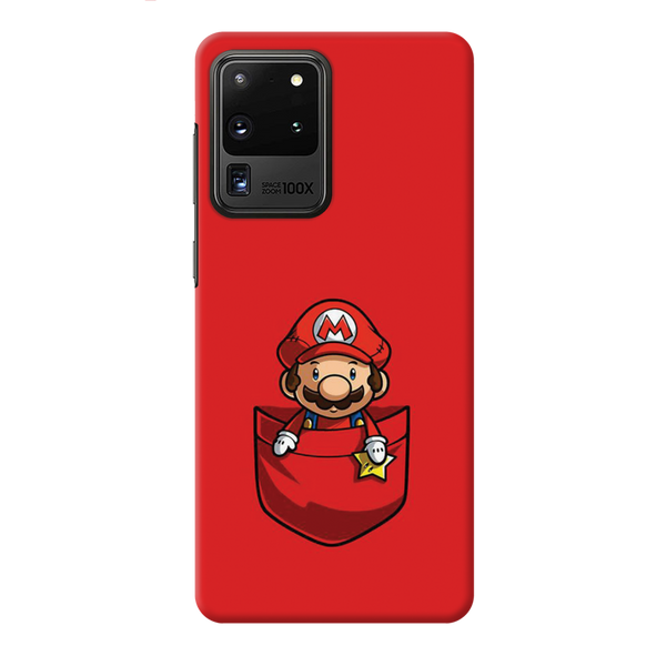 Mario Printed Slim Cases and Cover for Galaxy S20 Ultra