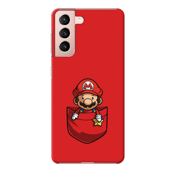 Mario Printed Slim Cases and Cover for Galaxy S21 Plus