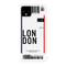 London Ticket Printed Slim Cases and Cover for Pixel 4