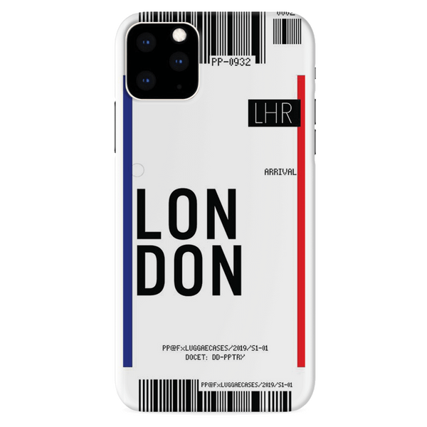 London Ticket Printed Slim Cases and Cover for iPhone 11 Pro