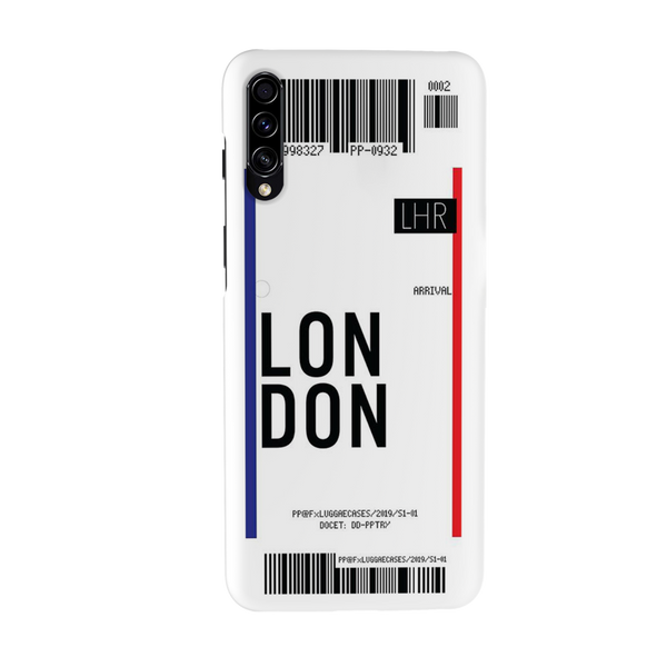 London Ticket Printed Slim Cases and Cover for Galaxy A30S