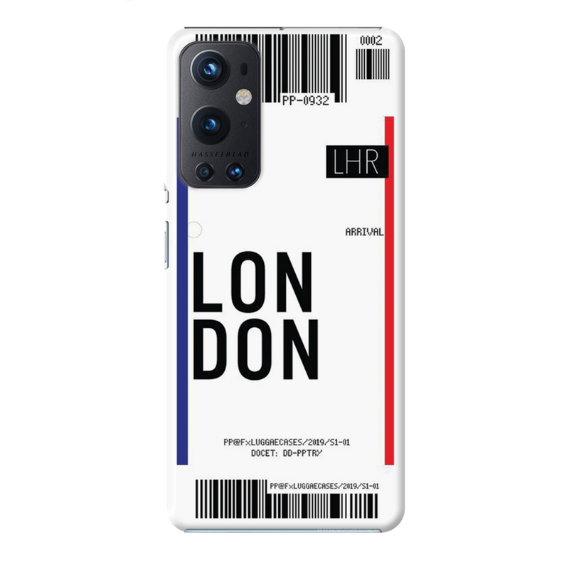 London Ticket Printed Slim Cases and Cover for OnePlus 9 Pro