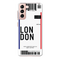 London Ticket Printed Slim Cases and Cover for Galaxy S21 Plus