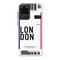 London Ticket Printed Slim Cases and Cover for Galaxy S20 Ultra