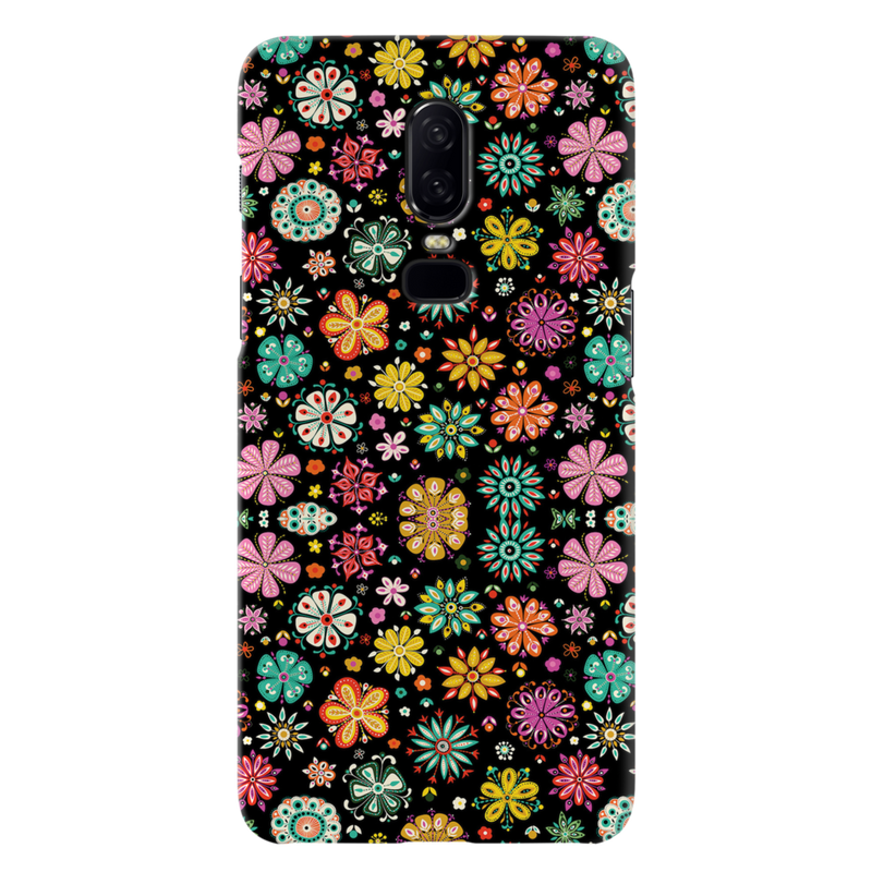 Night Florals Printed Slim Cases and Cover for OnePlus 6