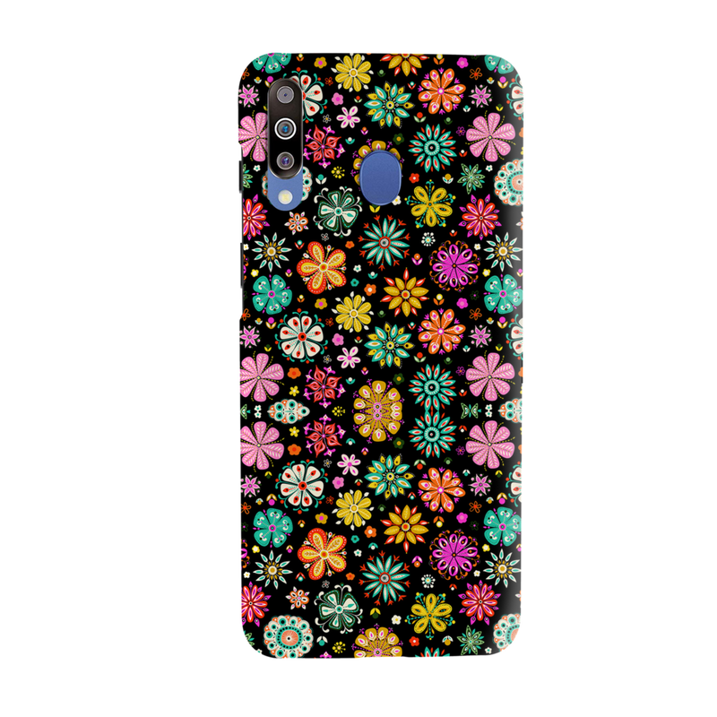Night Florals Printed Slim Cases and Cover for Galaxy M30