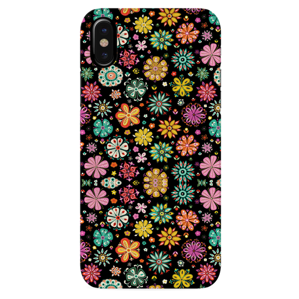 Night Florals Printed Slim Cases and Cover for iPhone XS