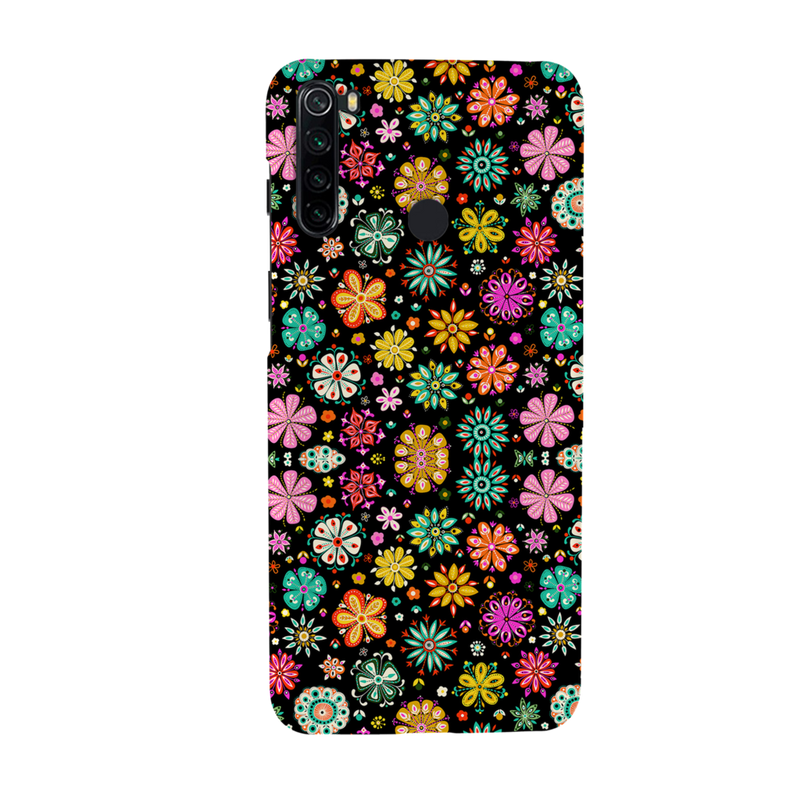 Night Florals Printed Slim Cases and Cover for Redmi Note 8