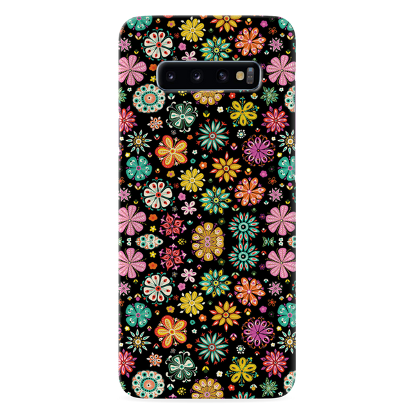 Night Florals Printed Slim Cases and Cover for Galaxy S10 Plus