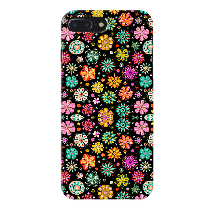 Night Florals Printed Slim Cases and Cover for iPhone 8 Plus