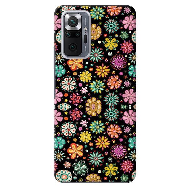 Night Florals Printed Slim Cases and Cover for Redmi Note 10 Pro