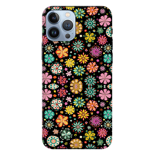 Night Florals Printed Slim Cases and Cover for iPhone 13 Pro