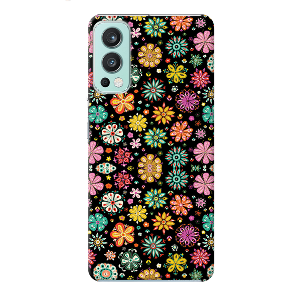 Night Florals Printed Slim Cases and Cover for OnePlus Nord 2