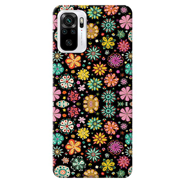 Night Florals Printed Slim Cases and Cover for Redmi Note 10