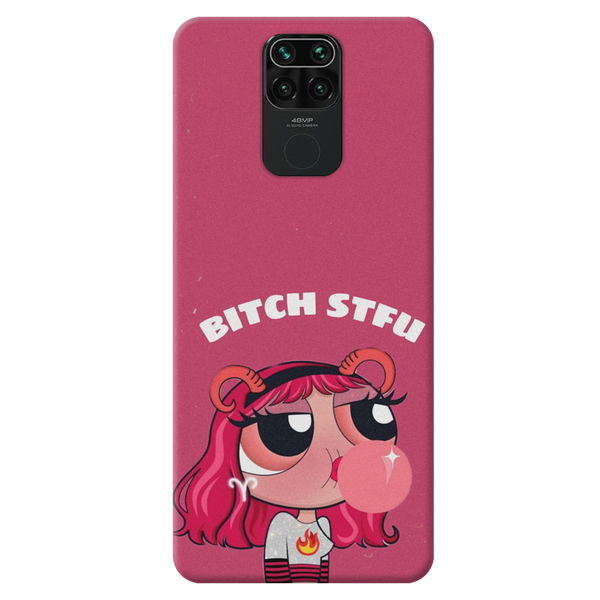 Bitch STFU Printed Slim Cases and Cover for Redmi Note 9