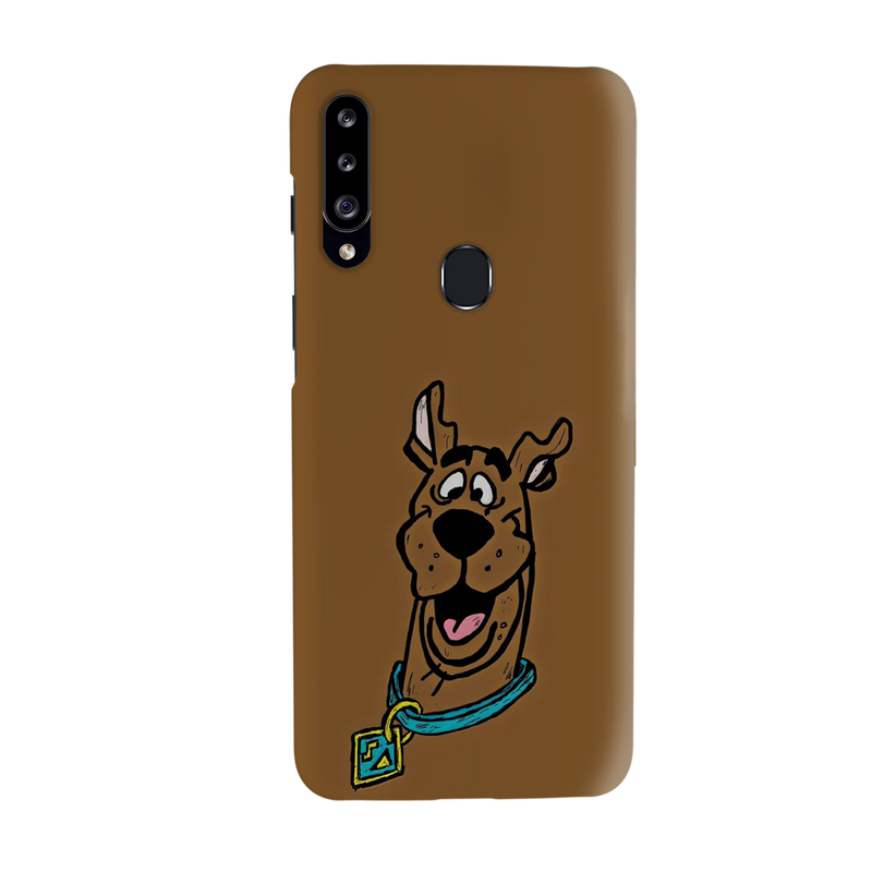 Pluto Smile Printed Slim Cases and Cover for Galaxy A20S