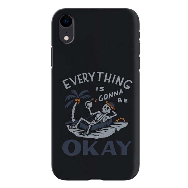 Everyting is okay Printed Slim Cases and Cover for iPhone XR