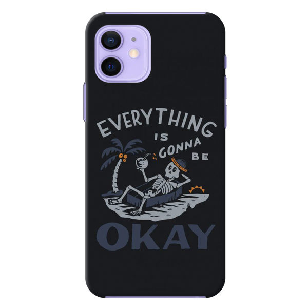 Everyting is okay Printed Slim Cases and Cover for iPhone 12 Mini