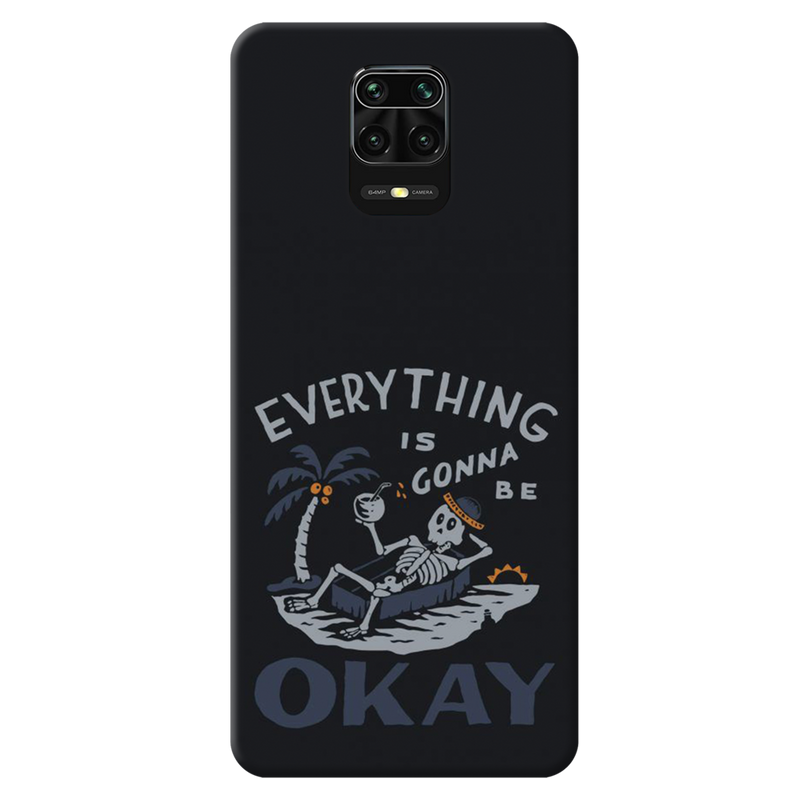 Everyting is okay Printed Slim Cases and Cover for Redmi Note 9 Pro Max