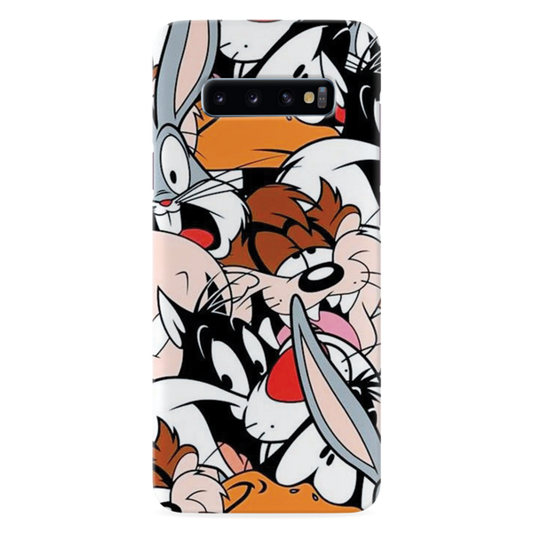 Looney Toons pattern Printed Slim Cases and Cover for Galaxy S10 Plus