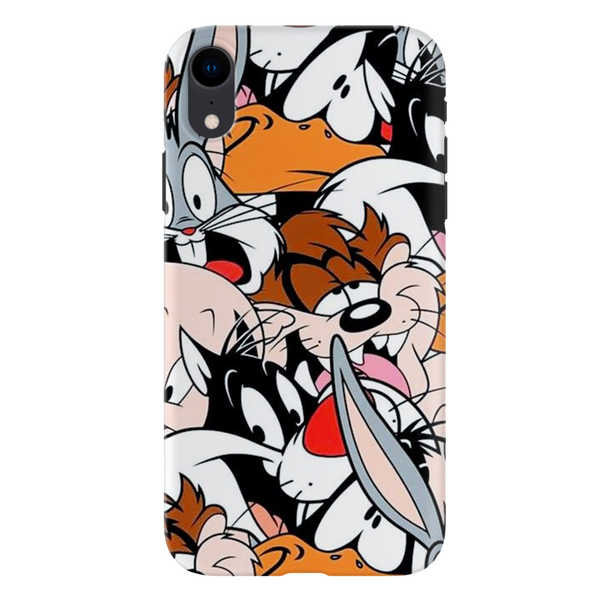 Looney Toons pattern Printed Slim Cases and Cover for iPhone XR