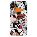 Looney Toons pattern Printed Slim Cases and Cover for iPhone XS