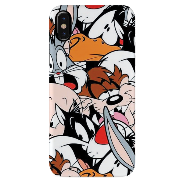 Looney Toons pattern Printed Slim Cases and Cover for iPhone X