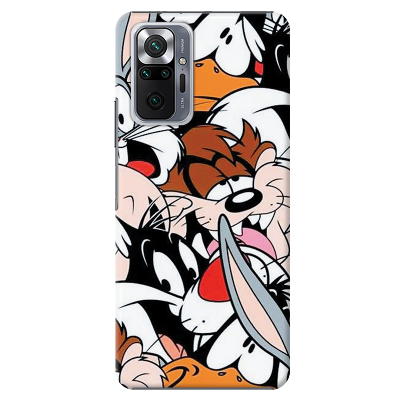 Looney Toons pattern Printed Slim Cases and Cover for Redmi Note 10 Pro Max