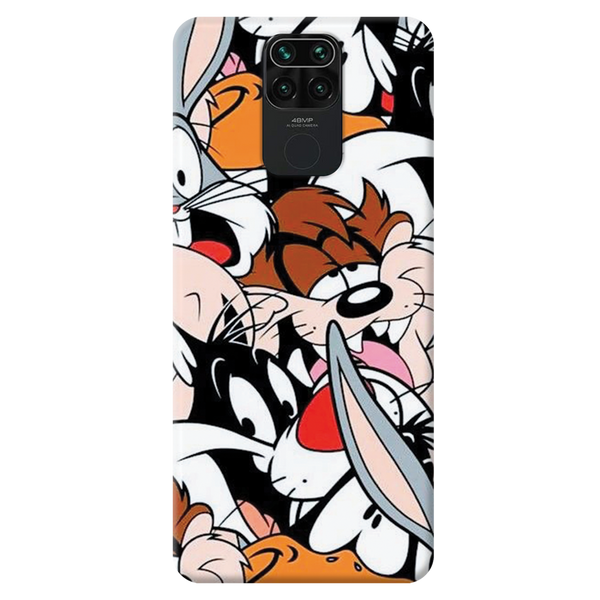 Looney Toons pattern Printed Slim Cases and Cover for Redmi Note 9