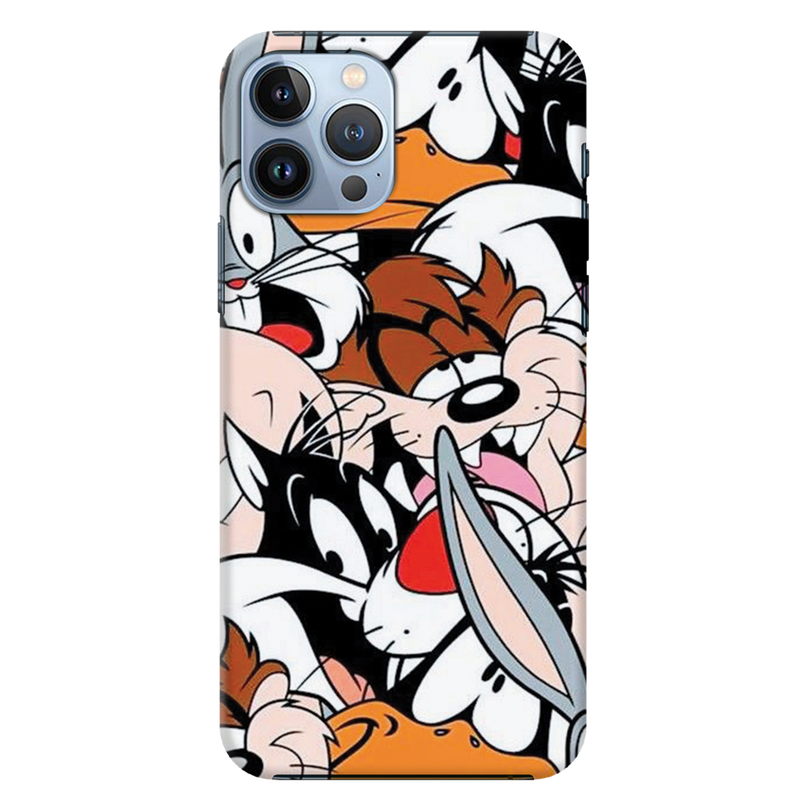 Looney Toons pattern Printed Slim Cases and Cover for iPhone 13 Pro