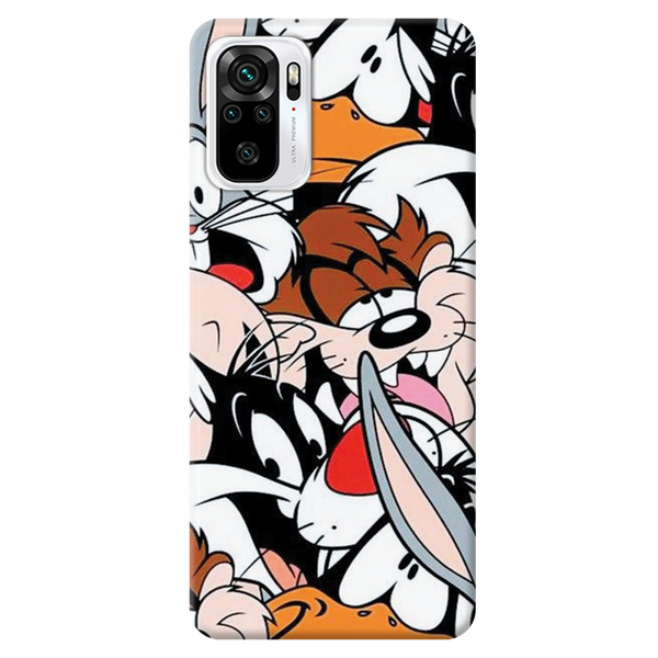 Looney Toons pattern Printed Slim Cases and Cover for Redmi Note 10