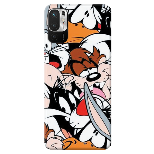 Looney Toons pattern Printed Slim Cases and Cover for Redmi Note 10T