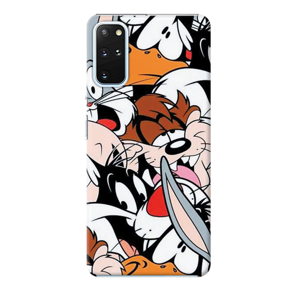 Looney Toons pattern Printed Slim Cases and Cover for Galaxy S20