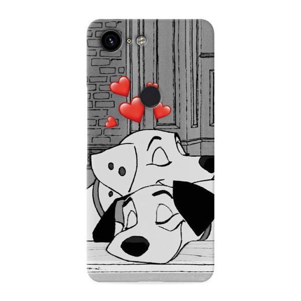 Dogs Love Printed Slim Cases and Cover for Pixel 3